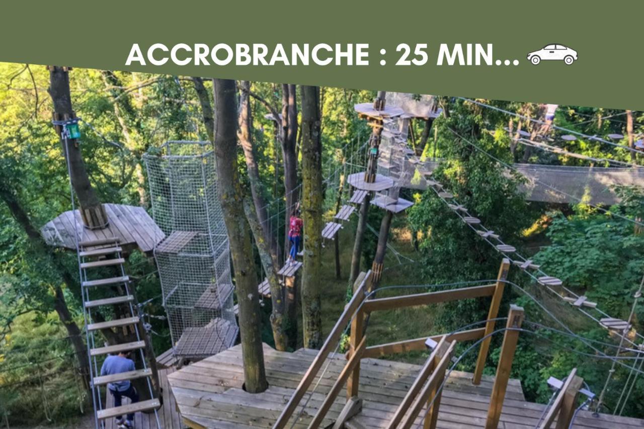 New Jungle Lake - Clim - Wifi - Draps & Serviettes - Bbq - 10' Des Plages Lattes Exterior photo